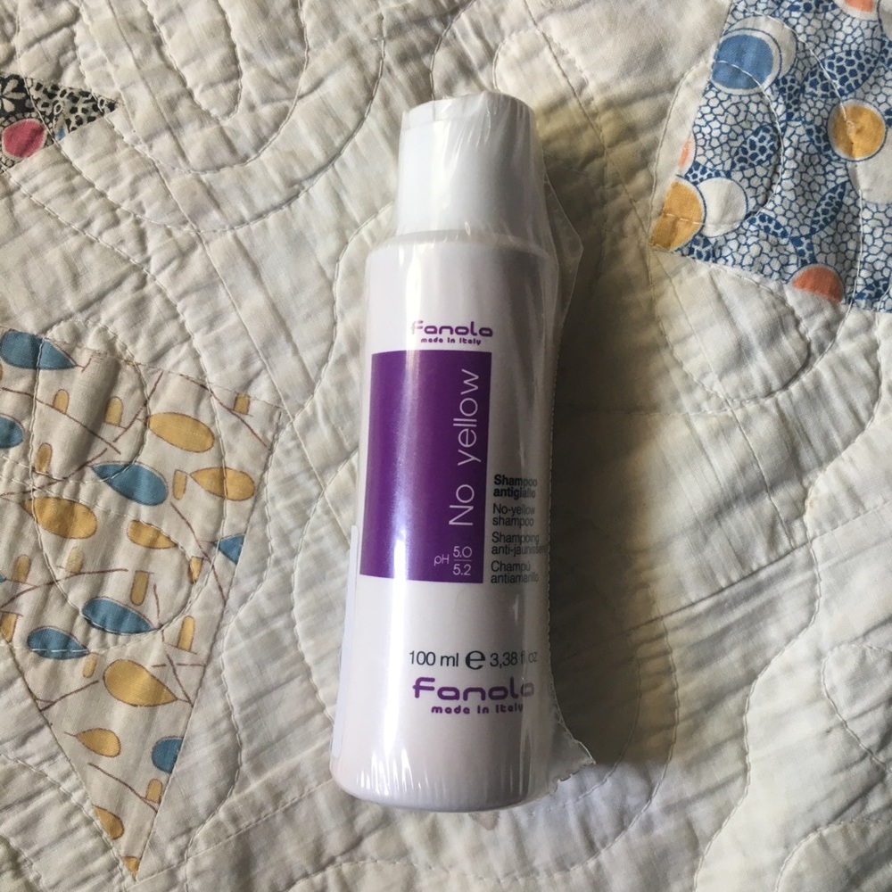 fanola no yellow shampoo travel size